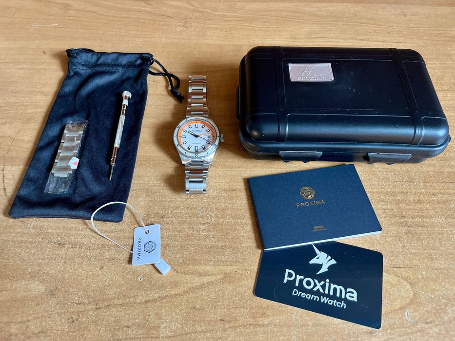 Proxima PX1703 zegarek do nurkowania diver stan idealny-