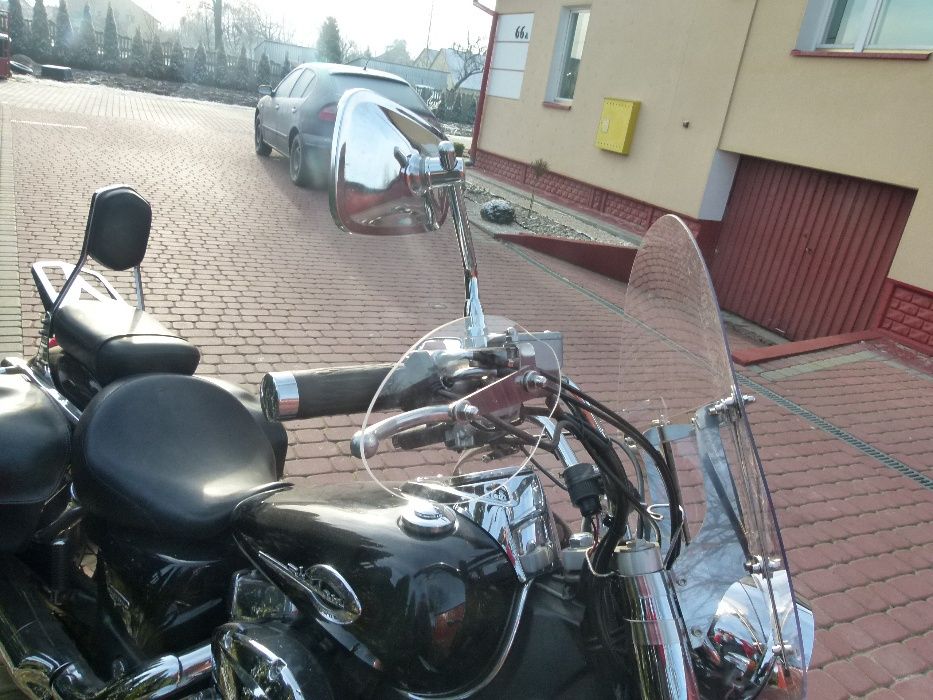 Deflektory kolan rąk Szyba Honda Vt 750 Shadow C2 C3 C4