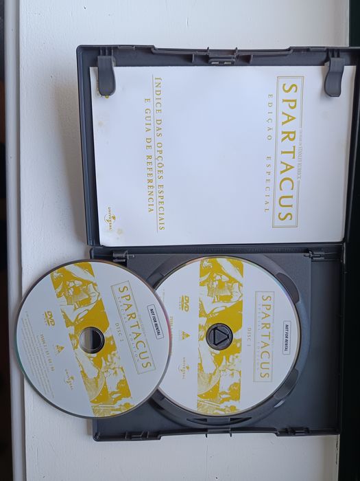 DVD edição especial colecionador spartacus
