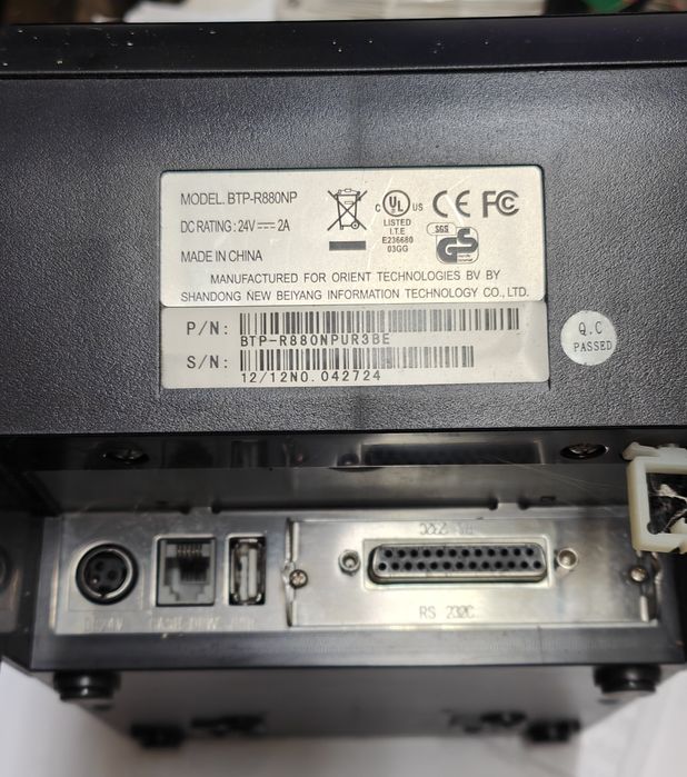 Impressora Térmica ORIENT BTP-R880NP 80mm