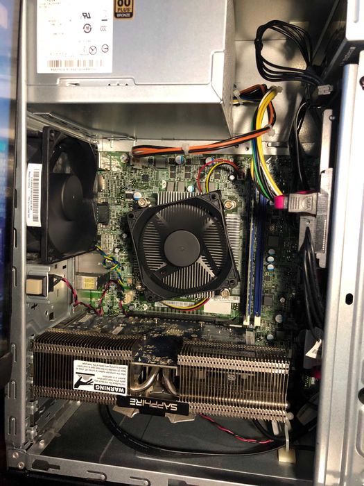 Игровой ПК Intel i3/8Gb/R7 250/SSD256 компьютер системный блок