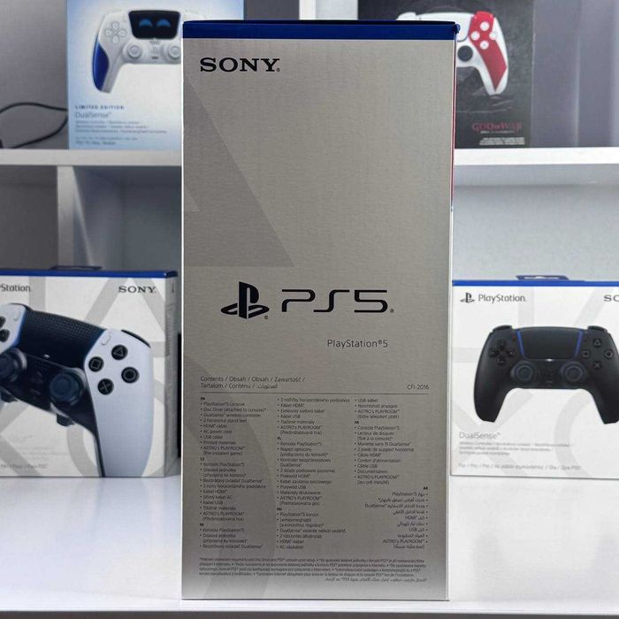 Консоль Sony PlayStation 5 Slim Blu-ray Приставка PS5 Геймпад