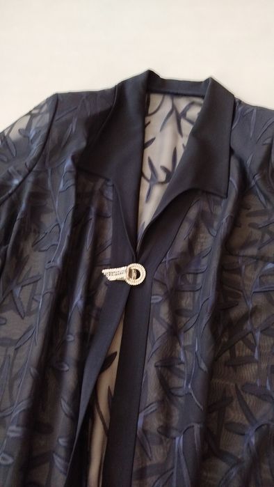 Костюм платье с длинным кардиганом 56 размер.