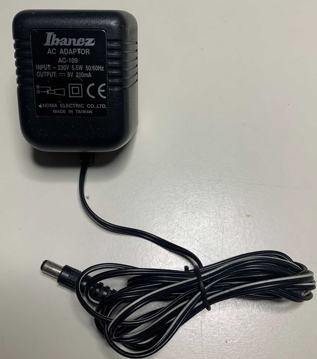 IBANEZ zasilacz do efektów 9V 200mA