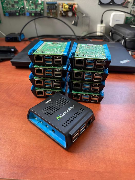 Raspberry Pi 4 2GB + obudowa NComputing RX420(RDP) + karta SD 16GB [2 ...