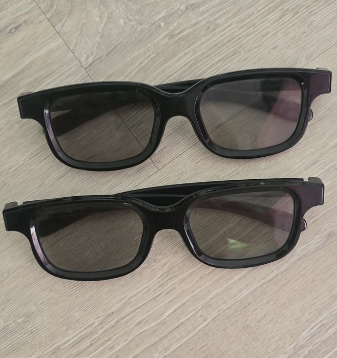 Okulary 3d 2 pary