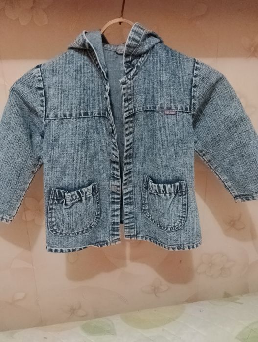 Дитяча куртка джинсова