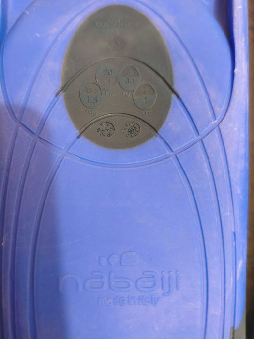 Дитячі ласти для плавання Nabaiji, розмір 32/33