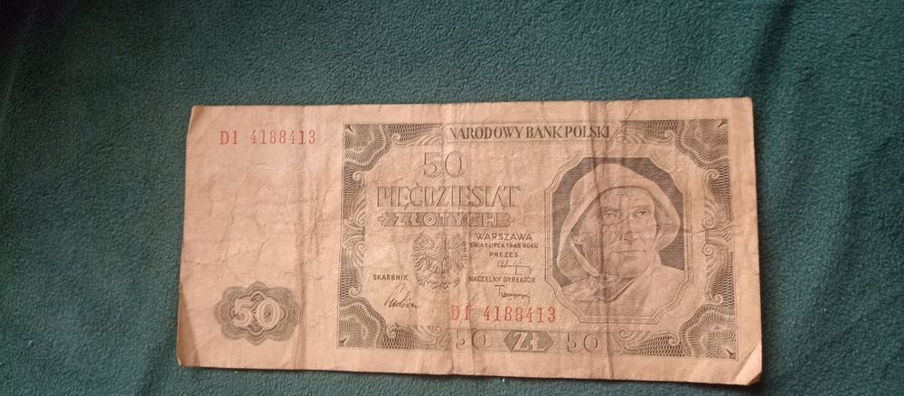 50 zł z 1948 r. .