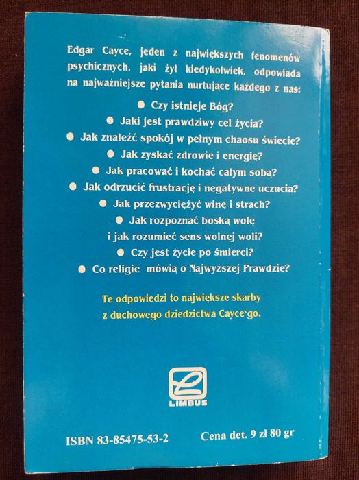 Cayce odpowiada na 10 najwazniejszych pytań Fuller