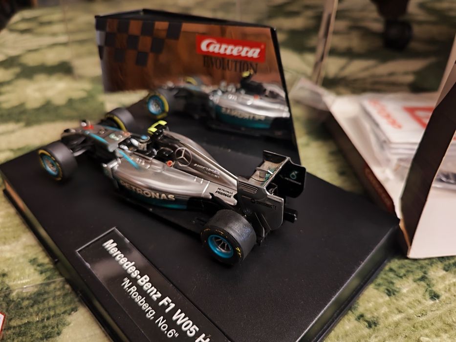 Carrera Evolution 1/32 Mercedes F1 w05 Rosberg no6