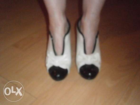 eleganckie botki z kokardką