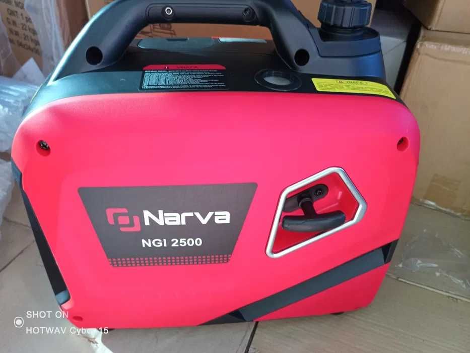 Бензиновий інверторний генератор NARVA 2500 квт, нарва, однофазний, бензиновый  електрогенератор инвенторный, закритий бензогенератор, електростанція