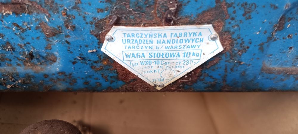 Waga szalkowa Tarczyn z odważnikami