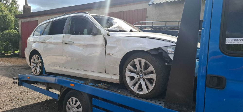 BMW e91 2.0 diesel po wypadku