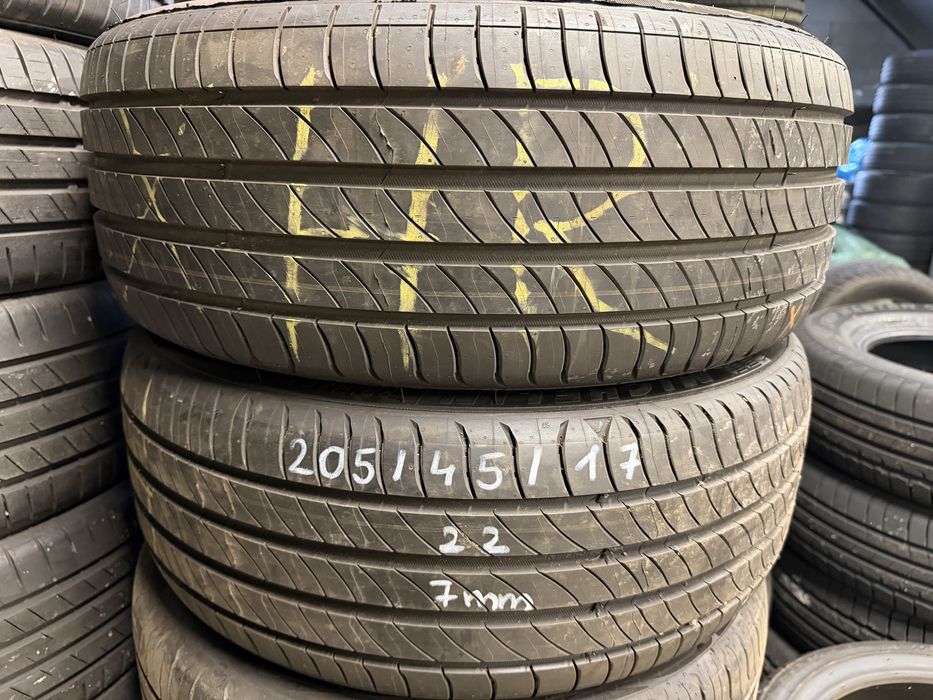 Opony letnie demo 2 szt 205/45/17 Michelin 2022 rok