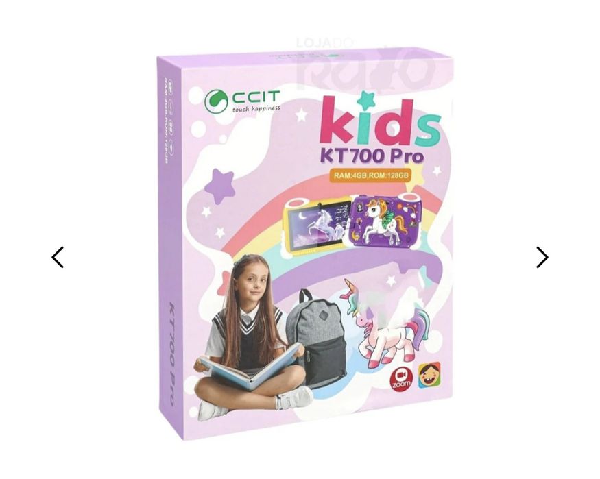 Tablet CCIT para criança Unicórnio