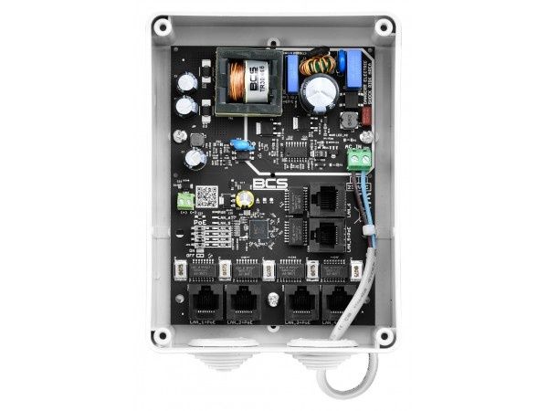 Switch PoE 5x PoE, 1x LAN BCS-IP5/E-S / IPB-5-10-S4