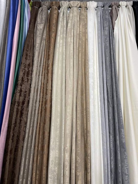 !АКЦІЯ!Штори мрамор, портьеры велюр,