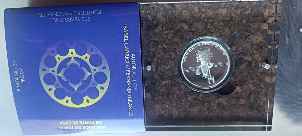 Moeda 7,50€ Portugal 2025 - Foral de Ponte de Lima