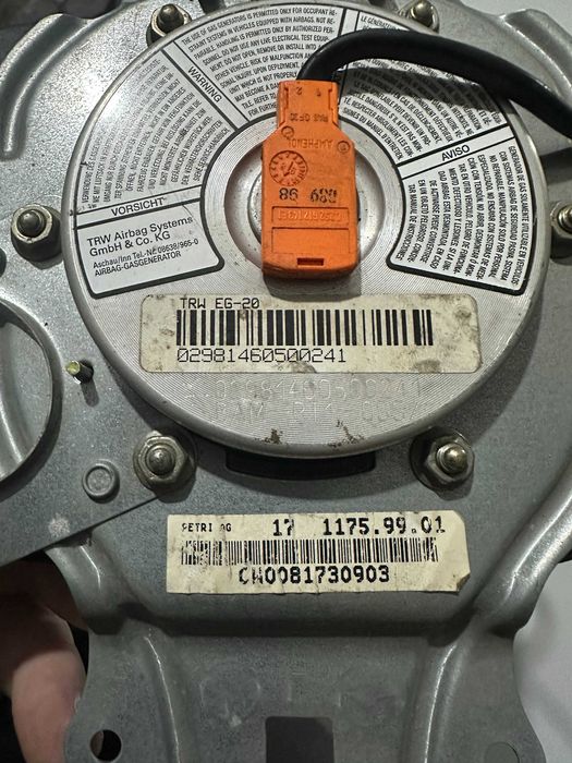 Mercedes W210 96-02р подушка безпеки Airbag дверні