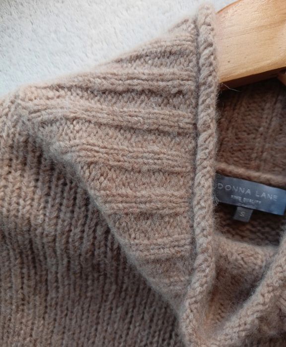 Sweter kaszmir + wełna Donna/Roz S/M