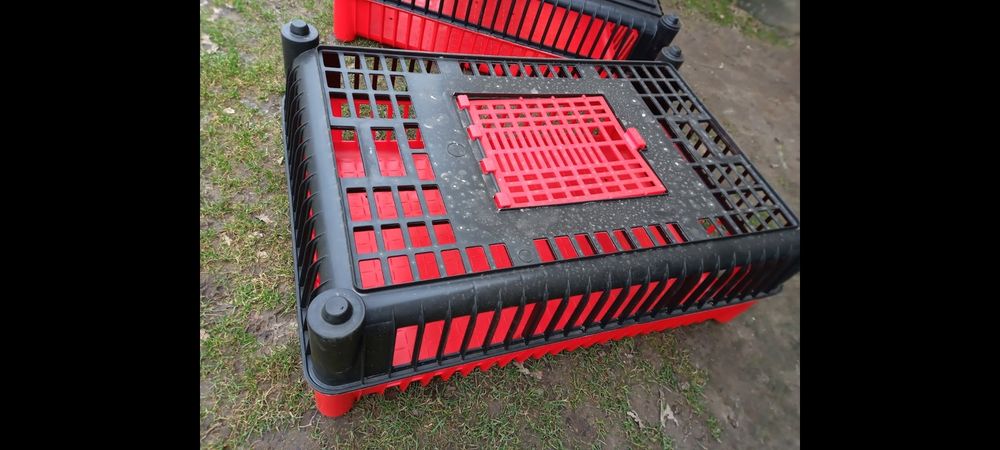 Skrzynki klatki dla drobiu