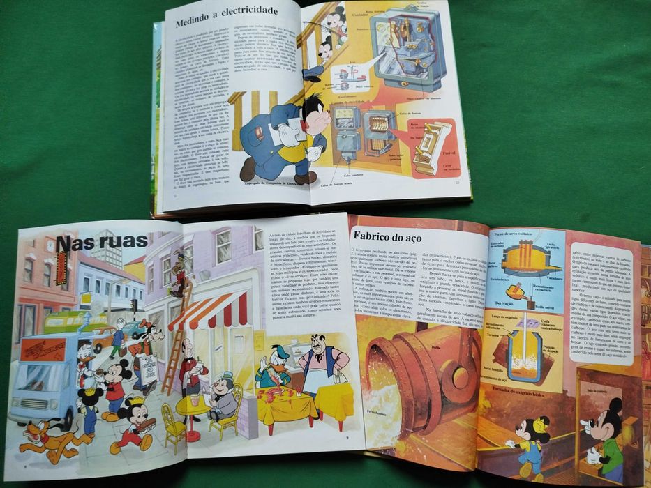 Álbuns Disney Coleção É Assim Na... (Círculo de Leitores 1982)