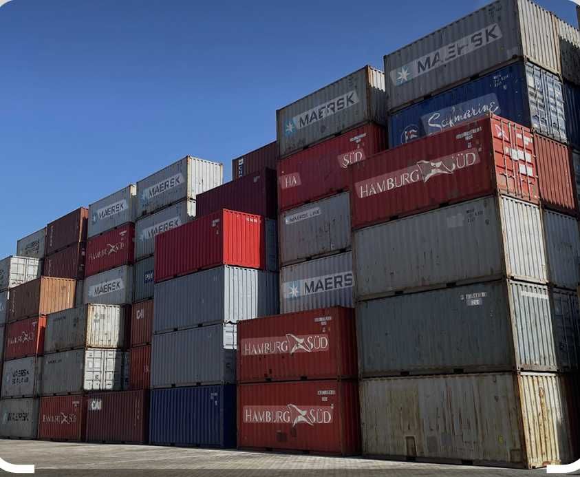 Contentores Marítimos 10/20/40 pés – HC / DV – Entrega Nacional