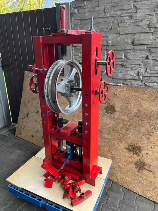 prostowarka prostownica do felg motocyklowych