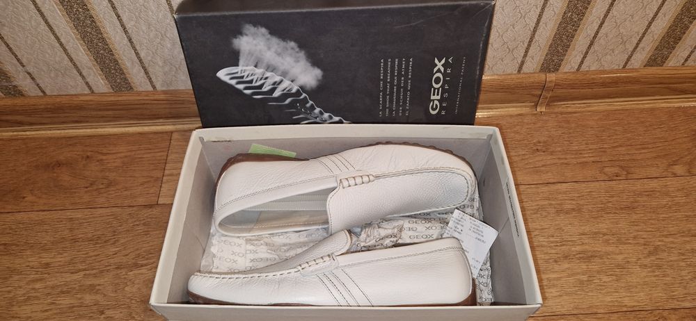 Новые GEOX мокасины 43