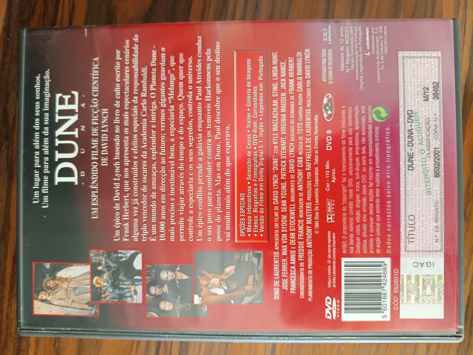 DVD dune - Sting