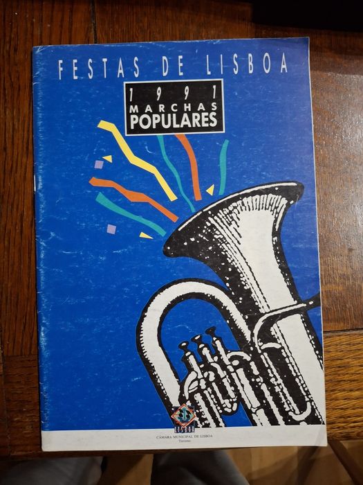 1991 programa festas lisboa marchas populares