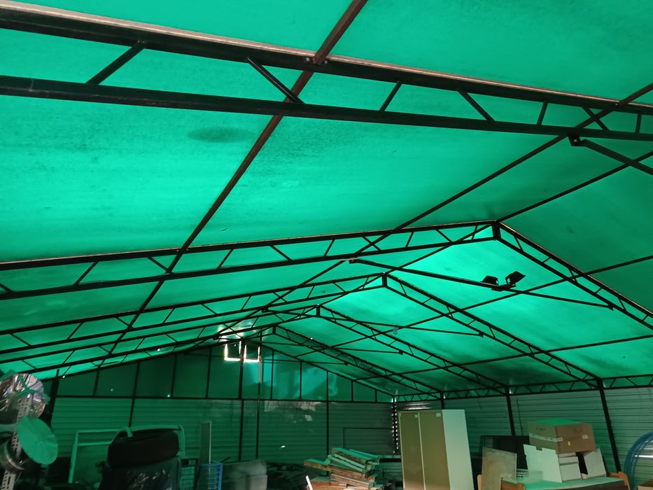 Całoroczna Hala Namiotowa 11,5 x 20,5 m | Blacha Trapezowa | H=4,17m | Magazyn