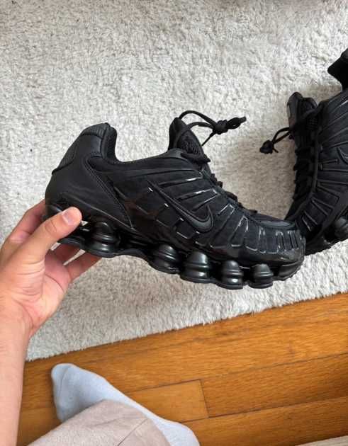 Buty meskie Nike_Shox_TL Biały buty sportowe R.37,5