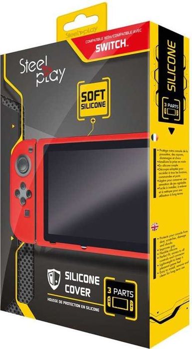 Steelplay- Protecção Silicone Consola e Joycons - Nintendo Switch