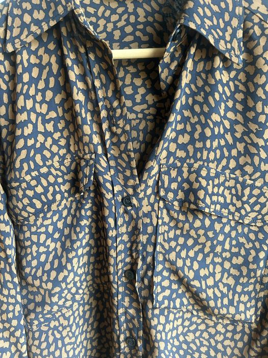 Blusa seda Zara versatil