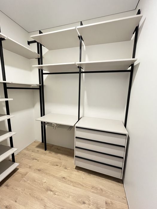 Гардеробна кімната, гардероб на замовлення, гардеробна конструкція