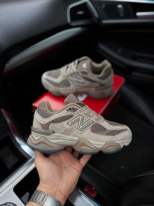 New Balance 9060 Brown Кросівки Нью Беленси жіночі коричневі
