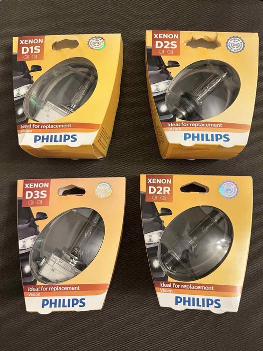Штатная лампа ксеноновая с цоколем D1S, D2R PHILIPS VISION