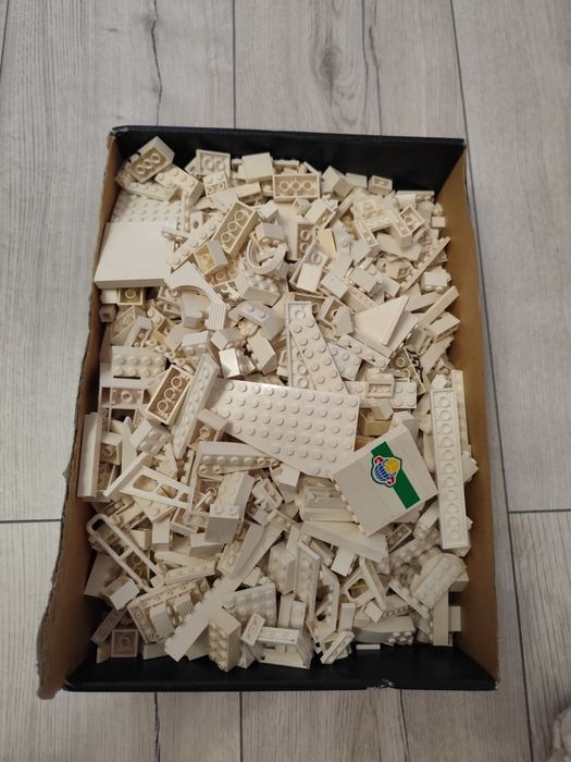 1.5 Kg biały Klocki LEGO