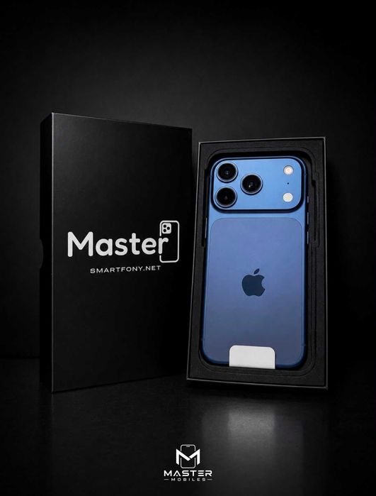 iPhone 17 Pro 256 GB Deep Blue | ESIM | Standard ASIS+ | Bateria 100% | 0 cykli | Gwarancja 12M | NIEAKTYWOWANY