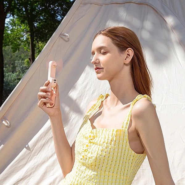 Mini wentylator Jisulife Handheld Fan Life8 Plus przenośny wiatraczek