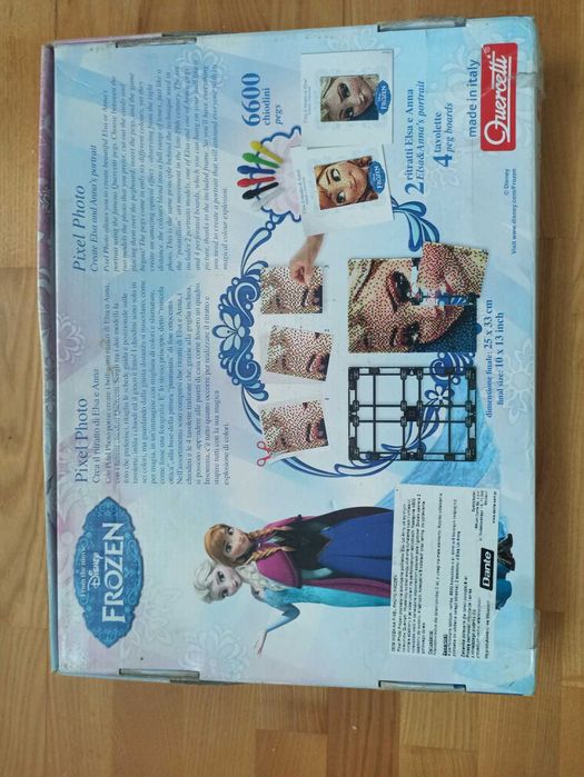 Піксельний пазл \ картина Крижане серце  Disney італійська ліцензійна