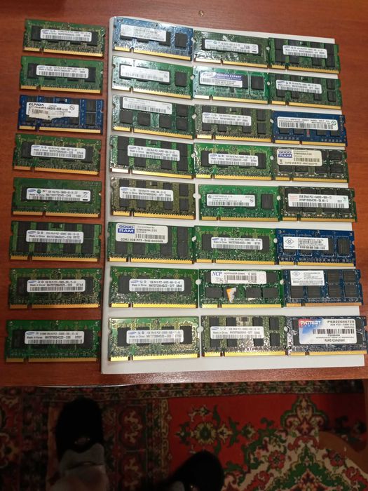 Оперативная память для ноутбуков  / ОЗУ / ДДР 2 / DDR 2