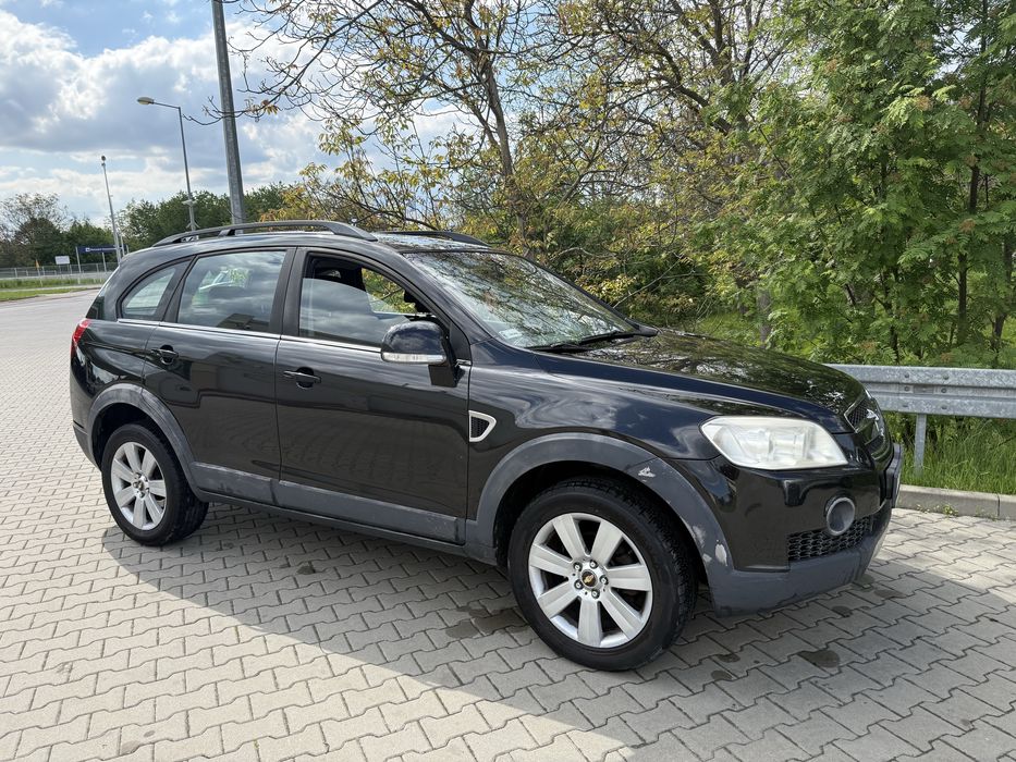 Chevrolet Captiva 2.0D 2006 czarny automat 7 osobowy