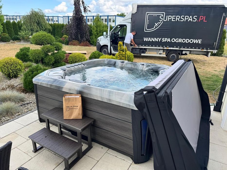 Jacuzzi ogrodowe Barcelona PlatinumSpas 2026 5osobowe 4pompy PROMOCJA!
