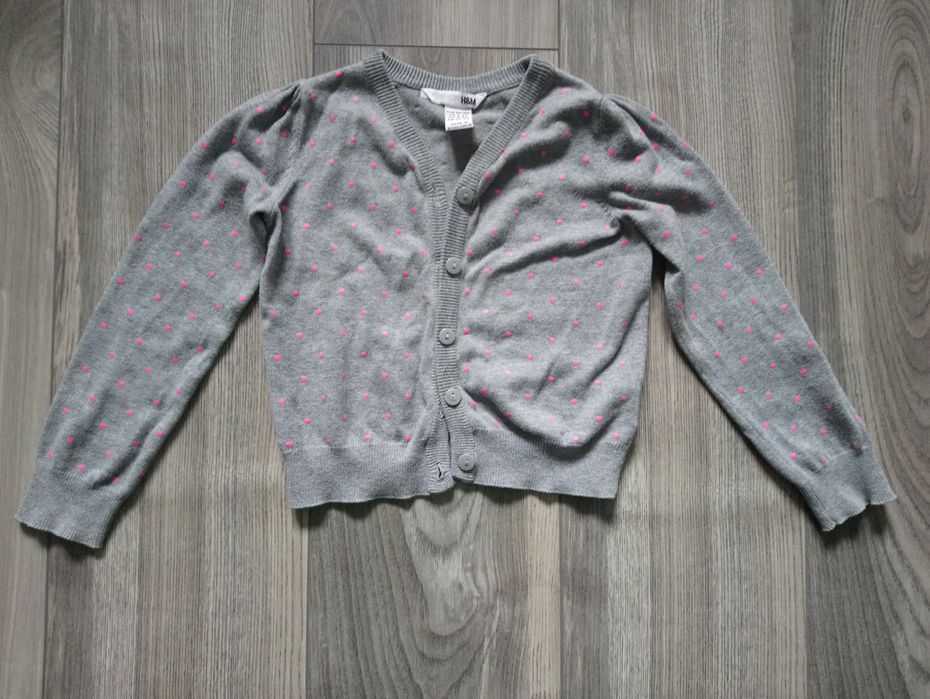 Zestaw Sukienka H&M 104 i sweterek H&M 104