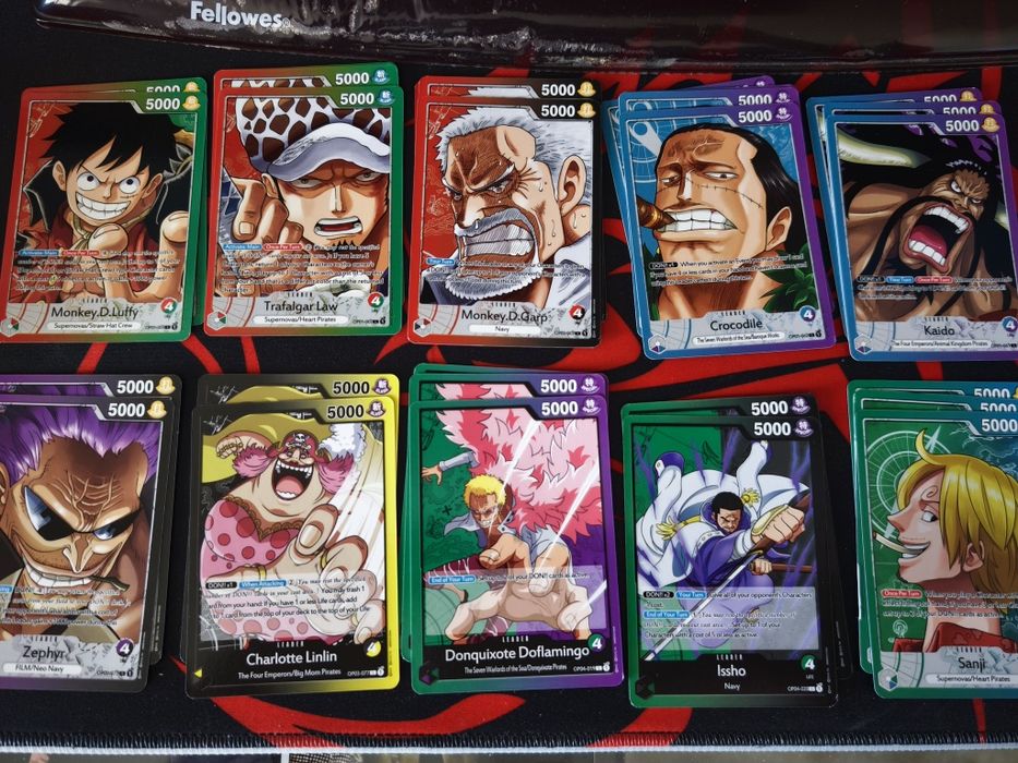 One Piece Card Game - líderes