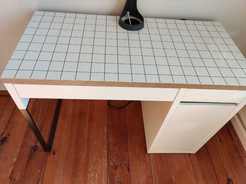 Стіл письмовий IKEA MICKE білий / антрацид